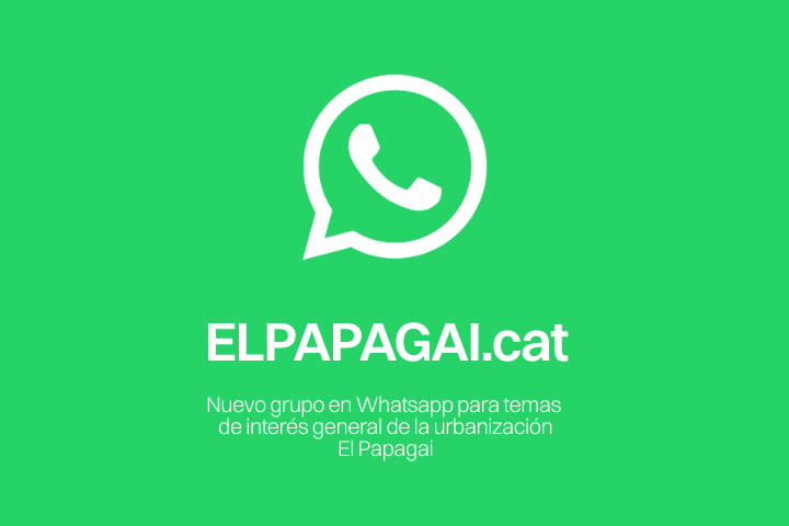 GRUPO DE WHTASAPP ELPAPAGAI.CAT